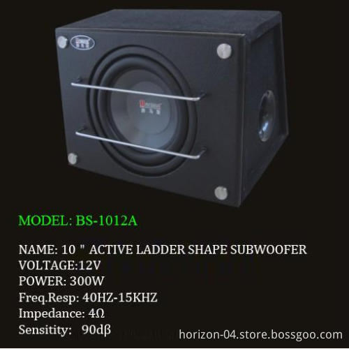 BS-1012A High Power Output Ladder Shape Subwoofer (BS-1012A)